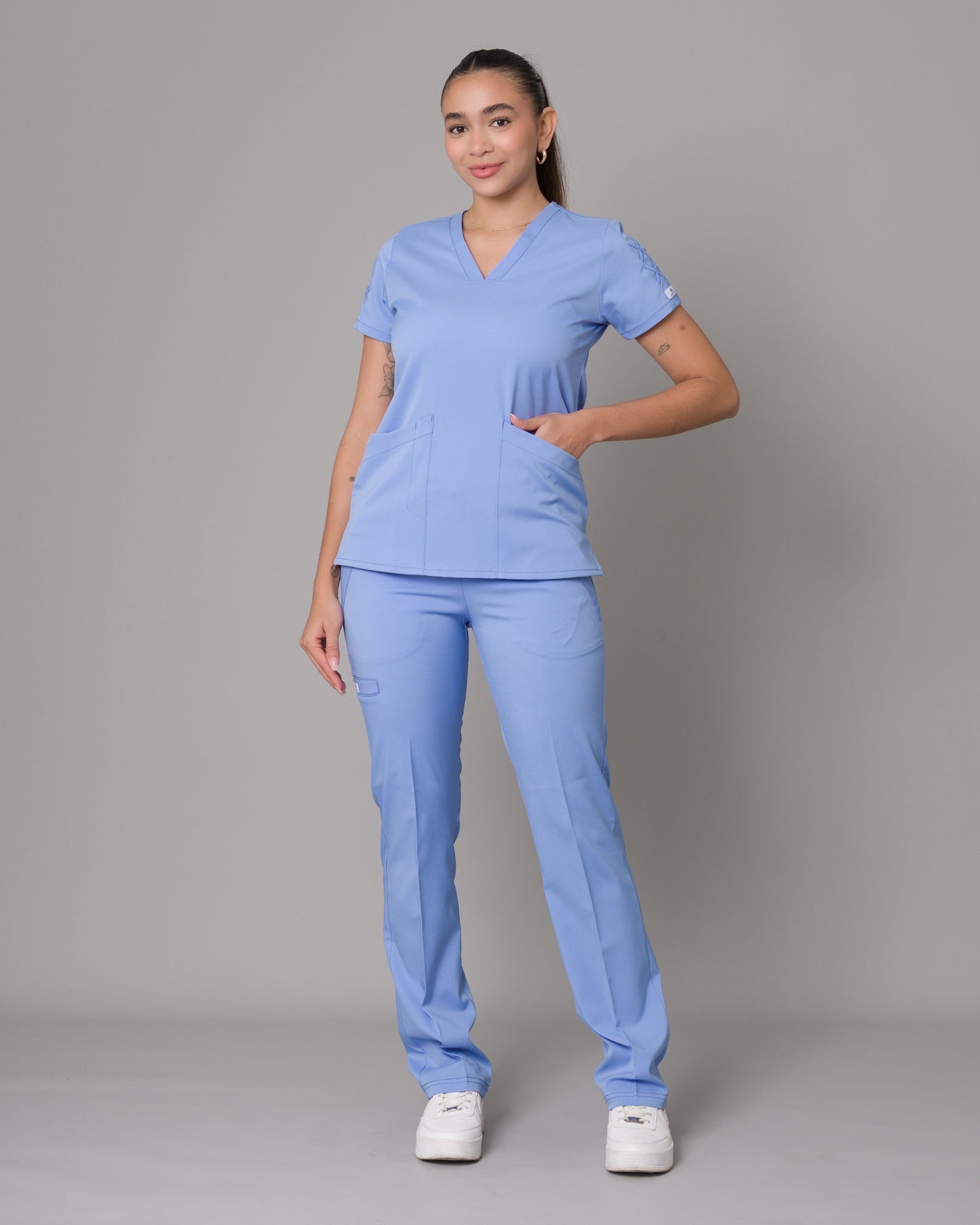 Scrub Allynta SD-01 Celeste Cielo - Pantalón
