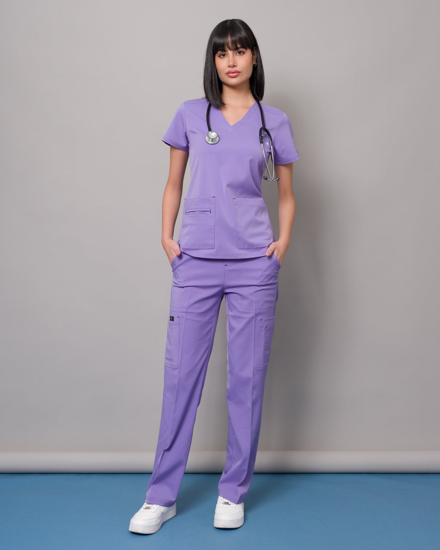 Scrub Allynta SD-05 Lila - Chaqueta