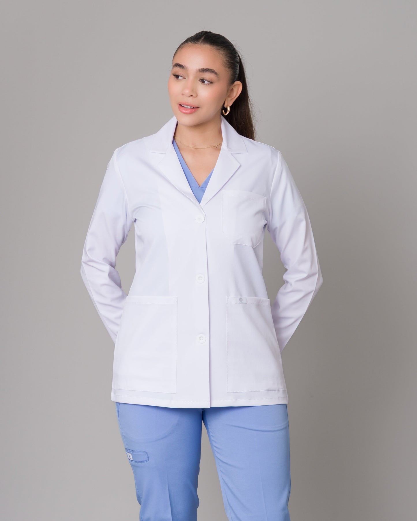 Saco Médico Allynta Blanco (mujer)