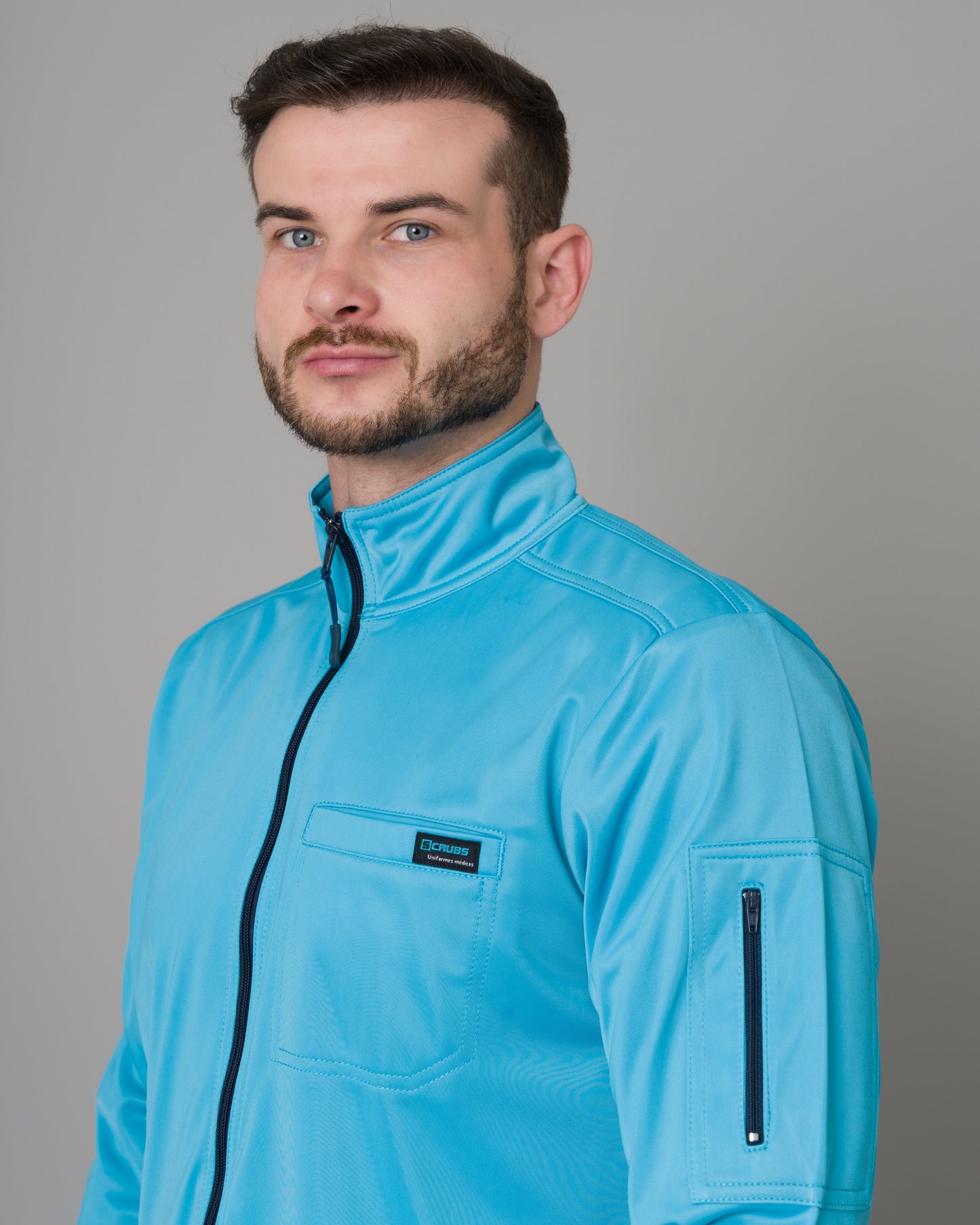 Cardigan Clínico Turquesa