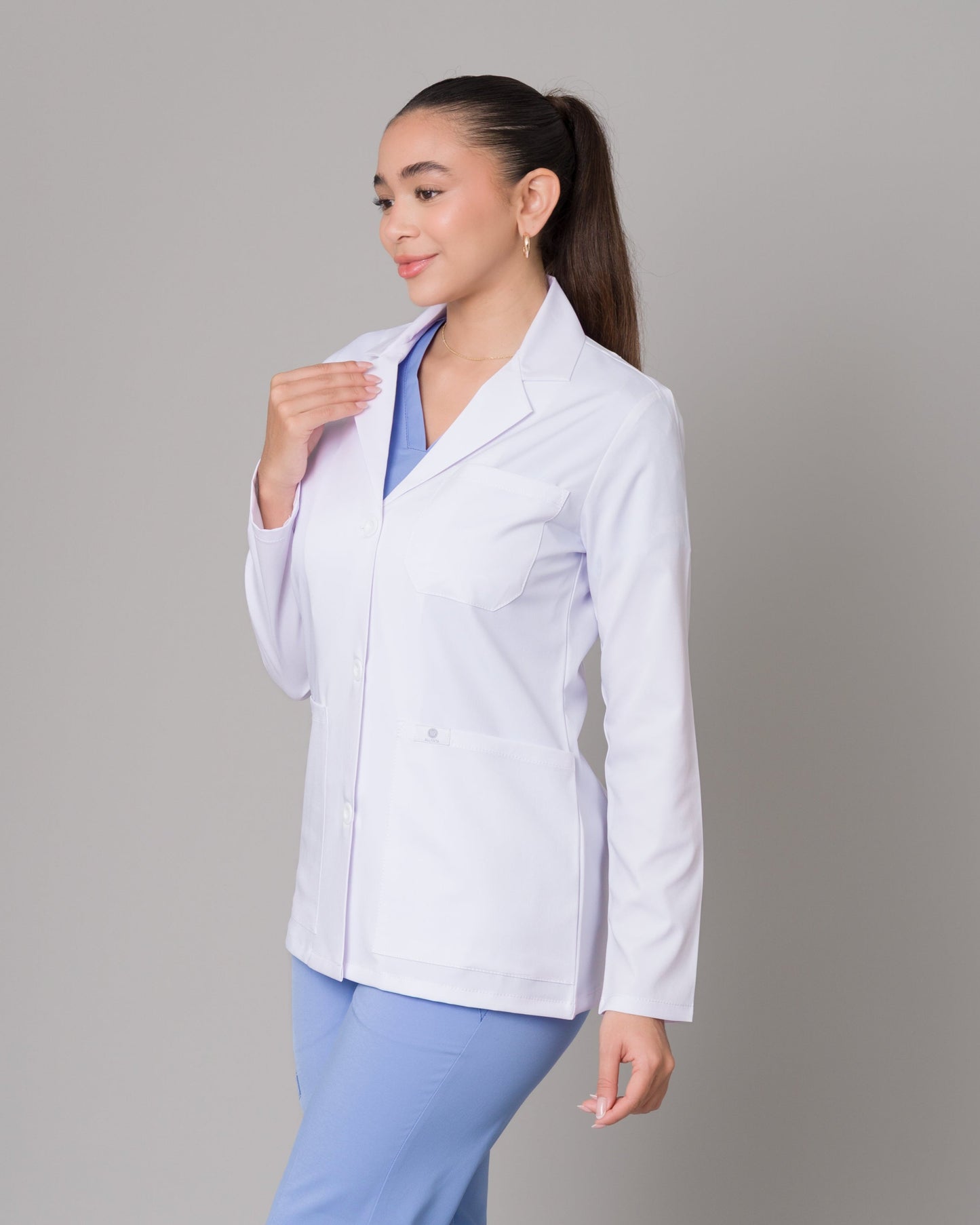 Saco Médico Allynta Blanco (mujer)