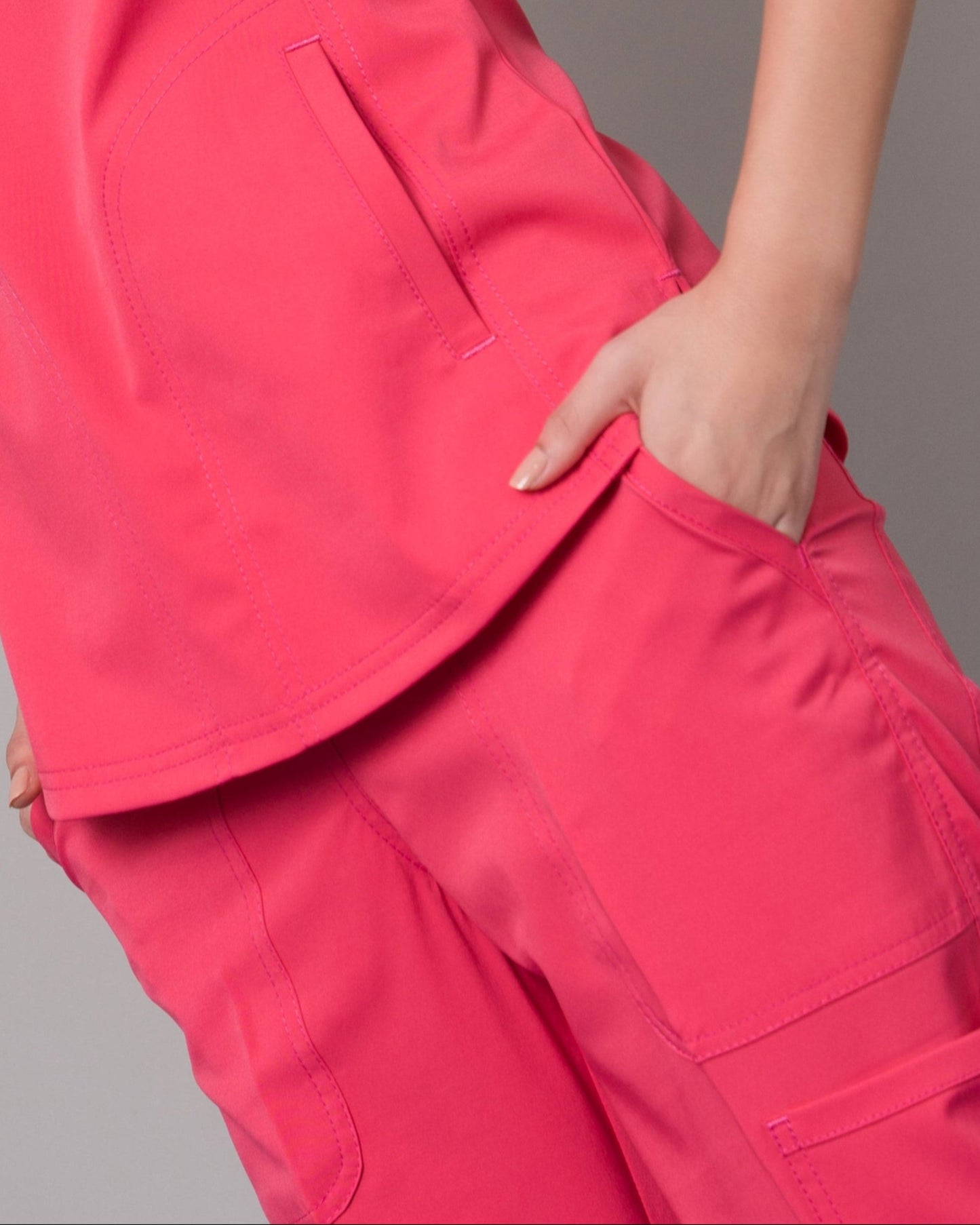 Scrub Allynta SD-02 Coral - Pantalón