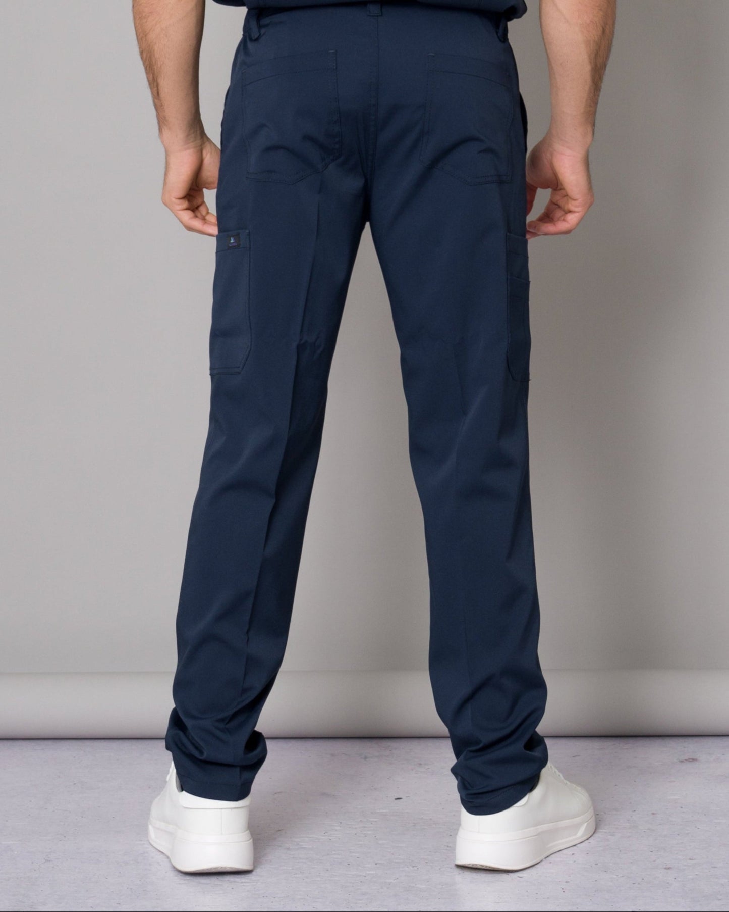 Scrub Allynta Camisero Azul Marino - Pantalón