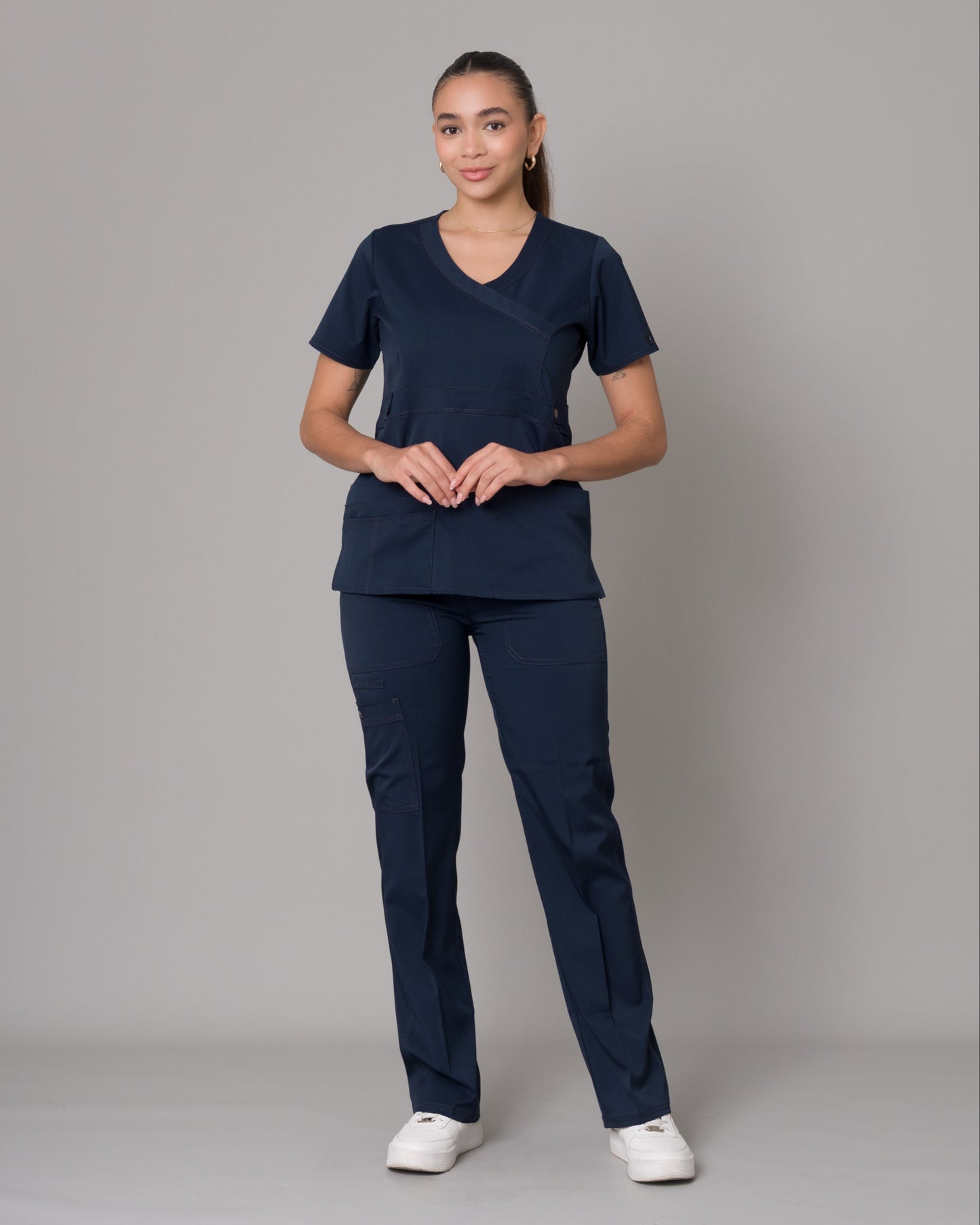Scrub Allynta SD-03 Azul Marino - Chaqueta