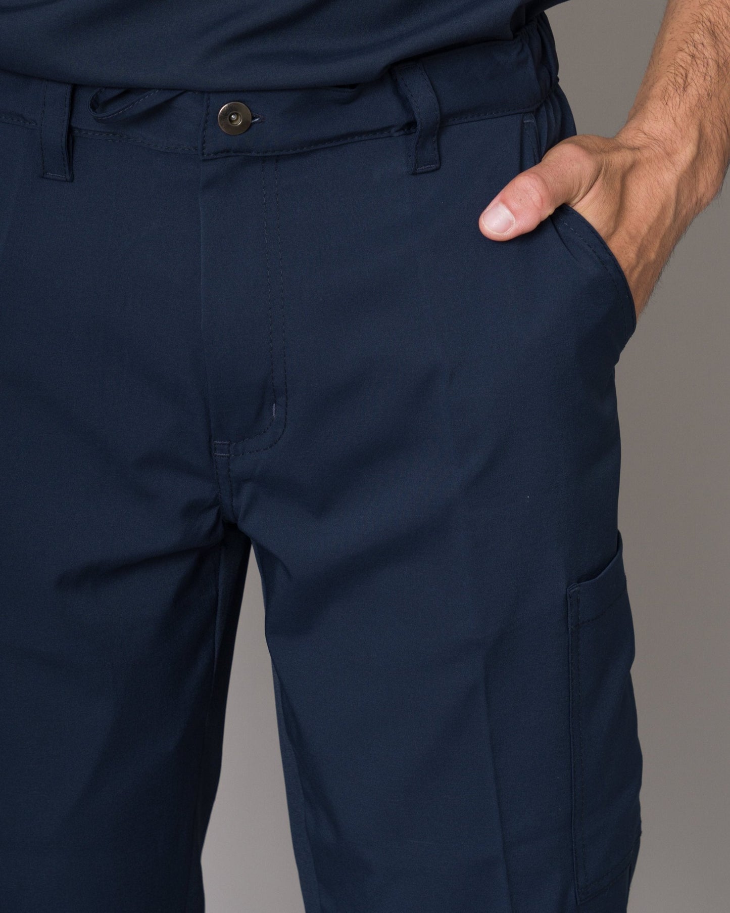 Scrub Allynta Camisero Azul Marino - Pantalón