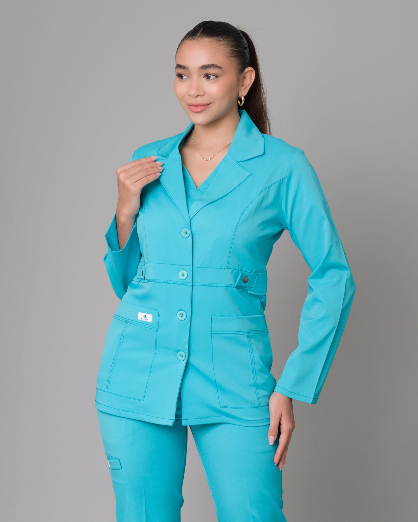 Blazer Allynta D-02 Turquesa (mujer)