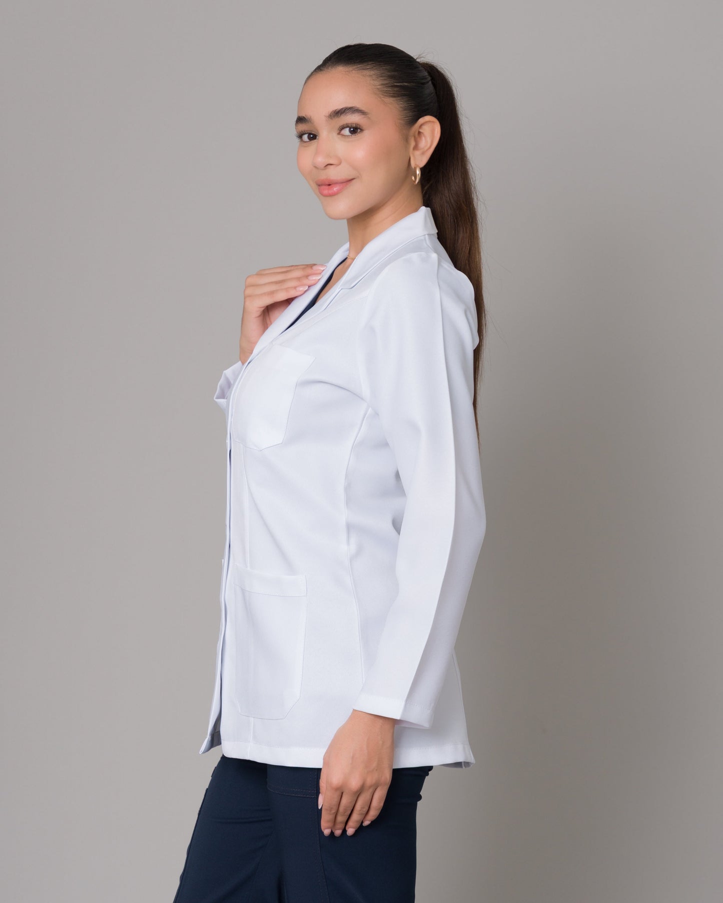 Bata Médica Princesa - Blanco (mujer)