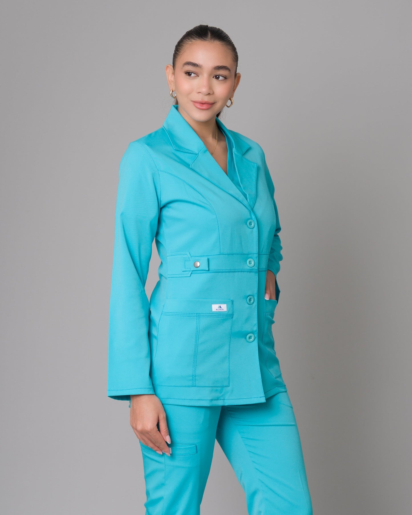 Blazer Allynta D-02 Turquesa (mujer)