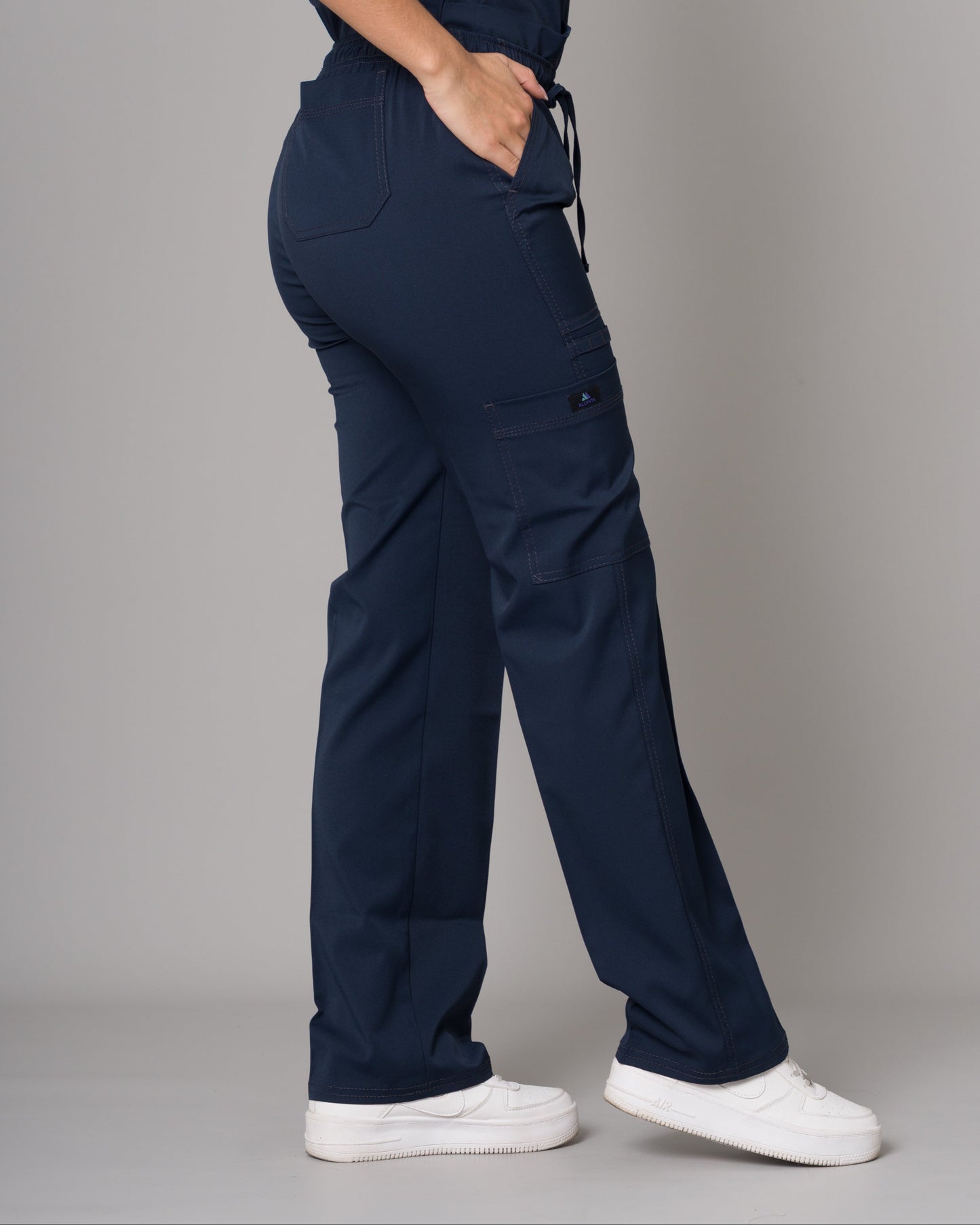 Scrub Allynta SD-03 Azul Marino - Pantalón
