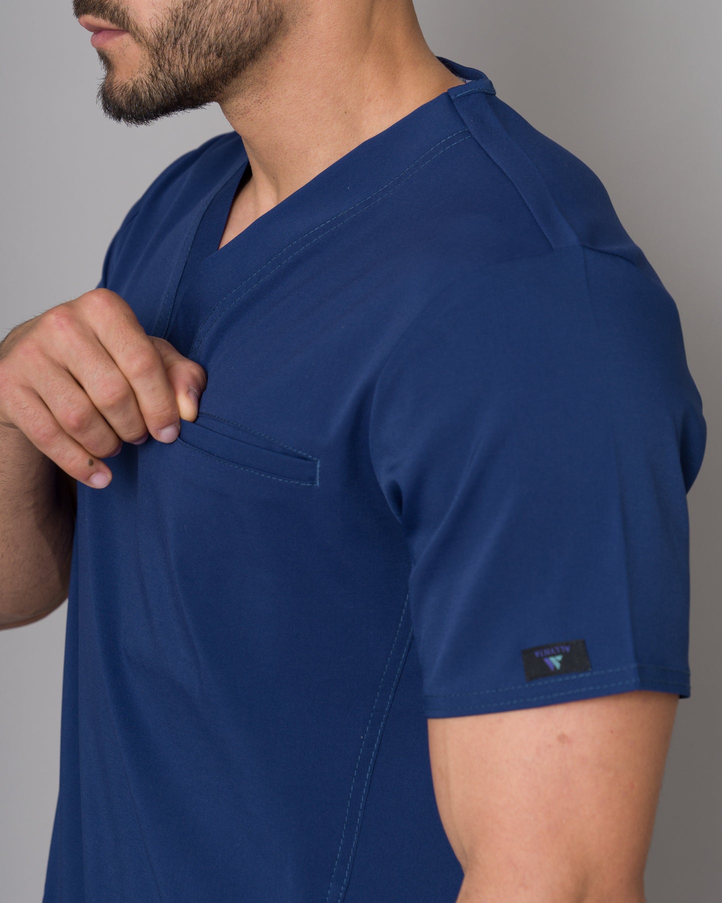 Scrub Allynta SV-02 Azul Navy - Chaqueta