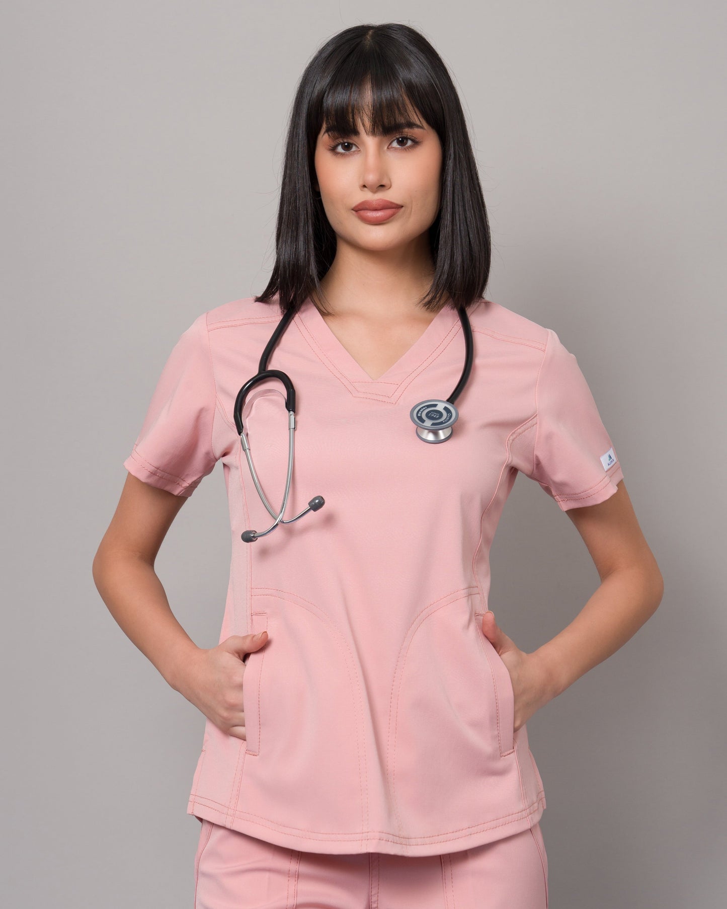 Scrub Allynta SD-02 Palo Rosa - Chaqueta