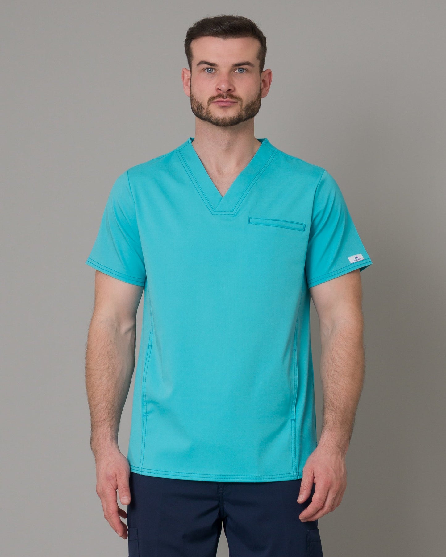 Scrub Allynta SV-02 Turquesa - Chaqueta