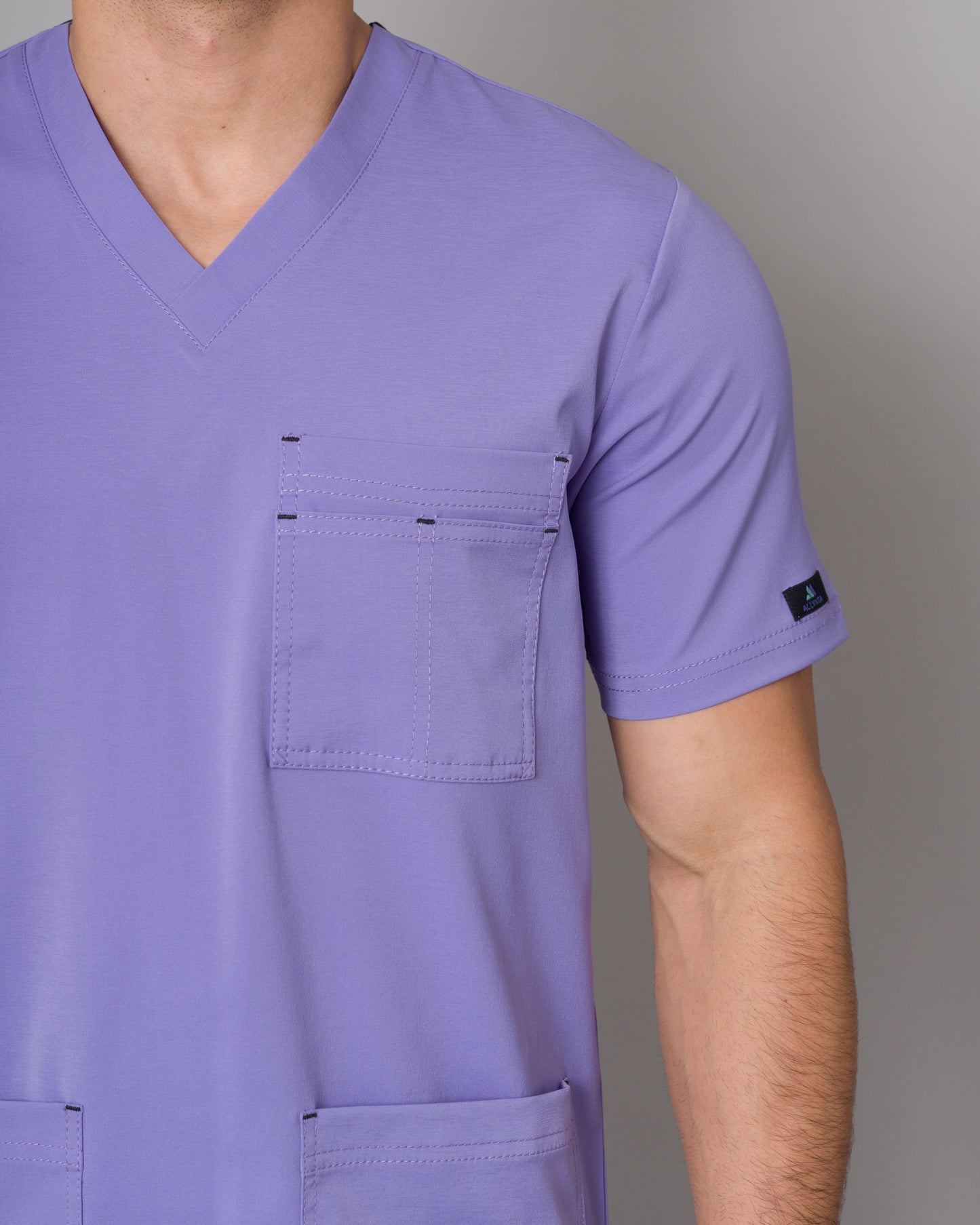 Scrub Allynta SV-03 Lila - Chaqueta