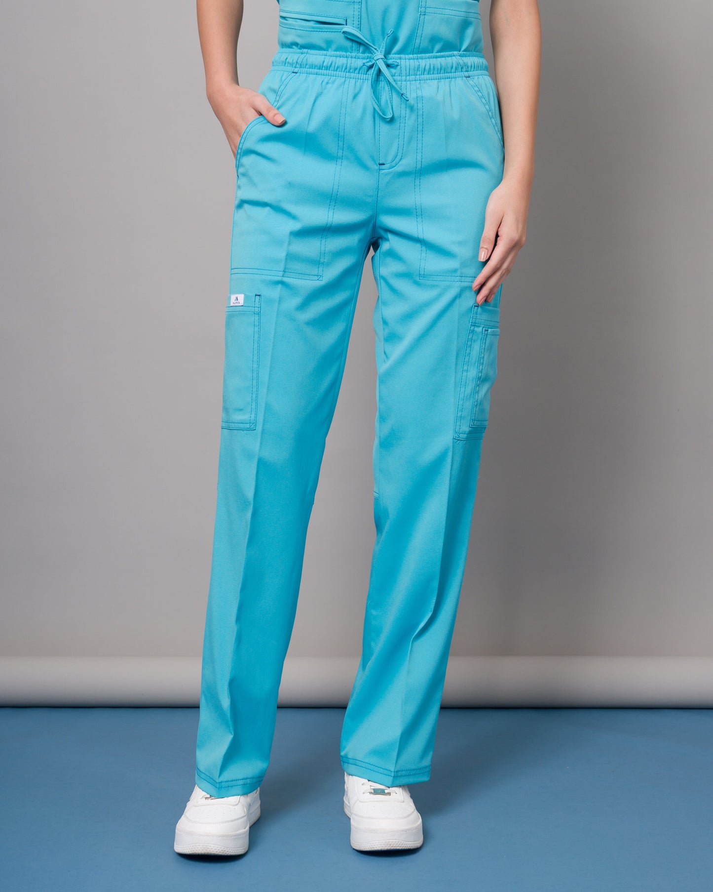 Scrub Allynta SD-05 Turquesa - Pantalón