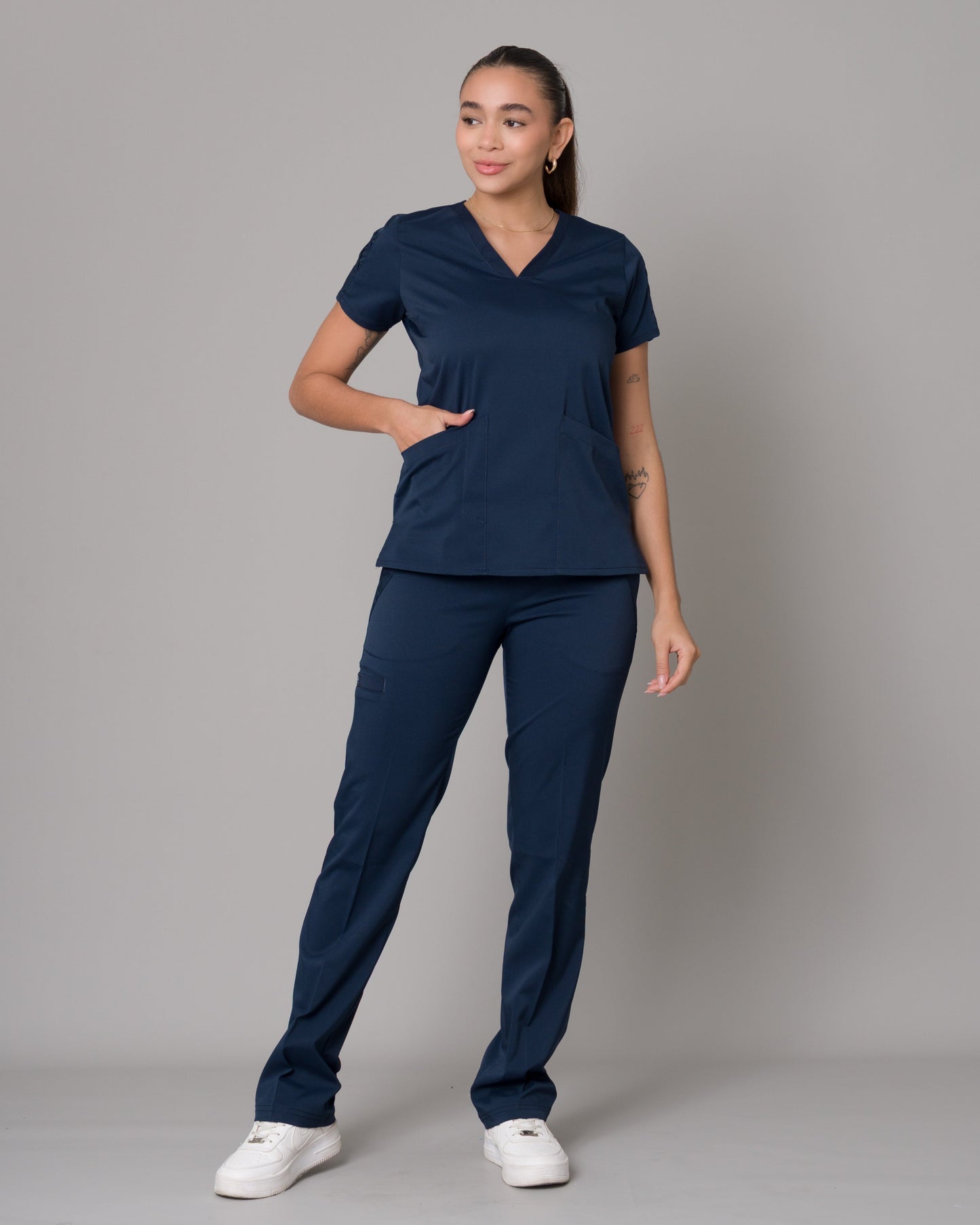 Scrub Allynta SD-01 Azul Marino - Pantalón