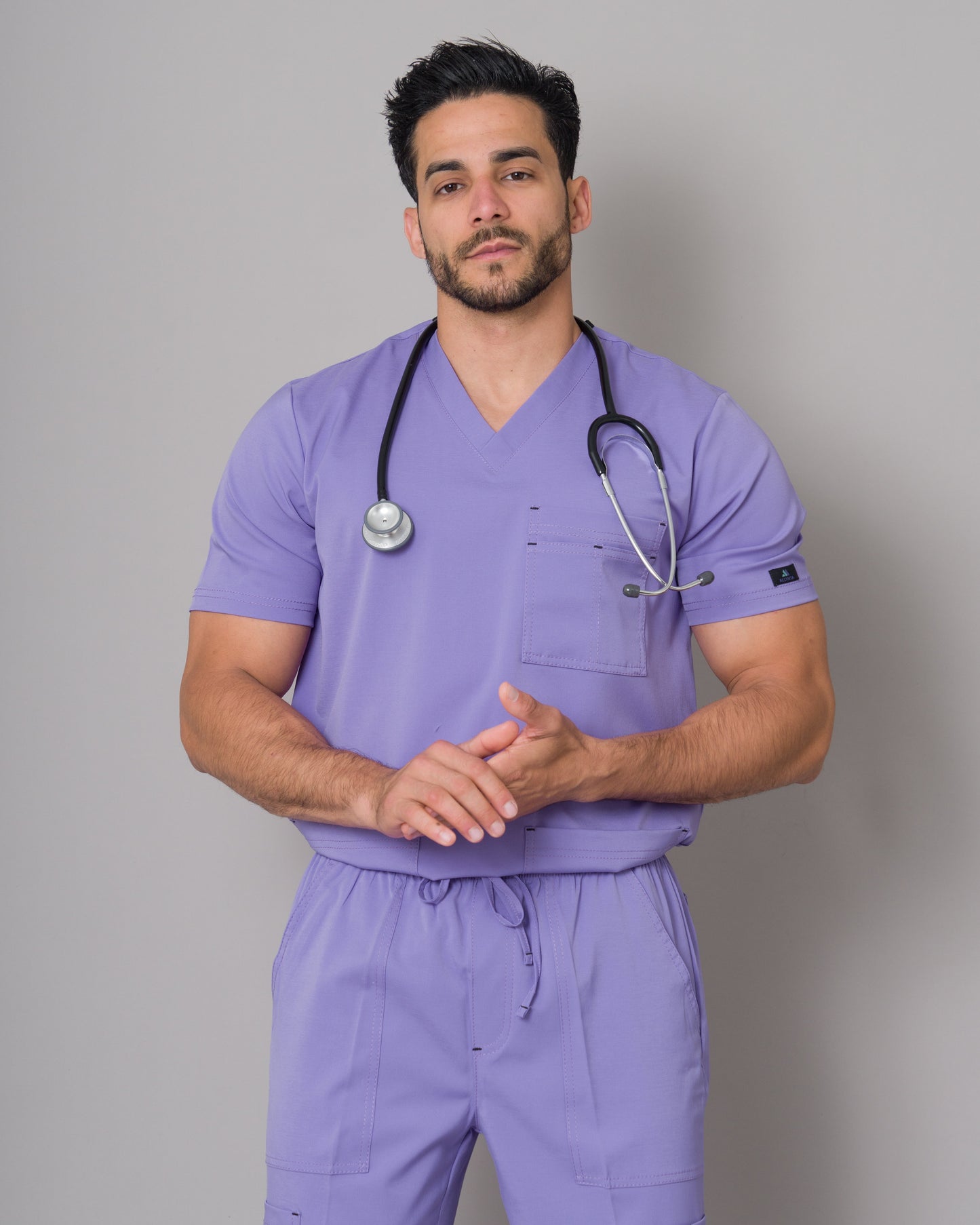 Scrub Allynta SV-03 Lila - Chaqueta