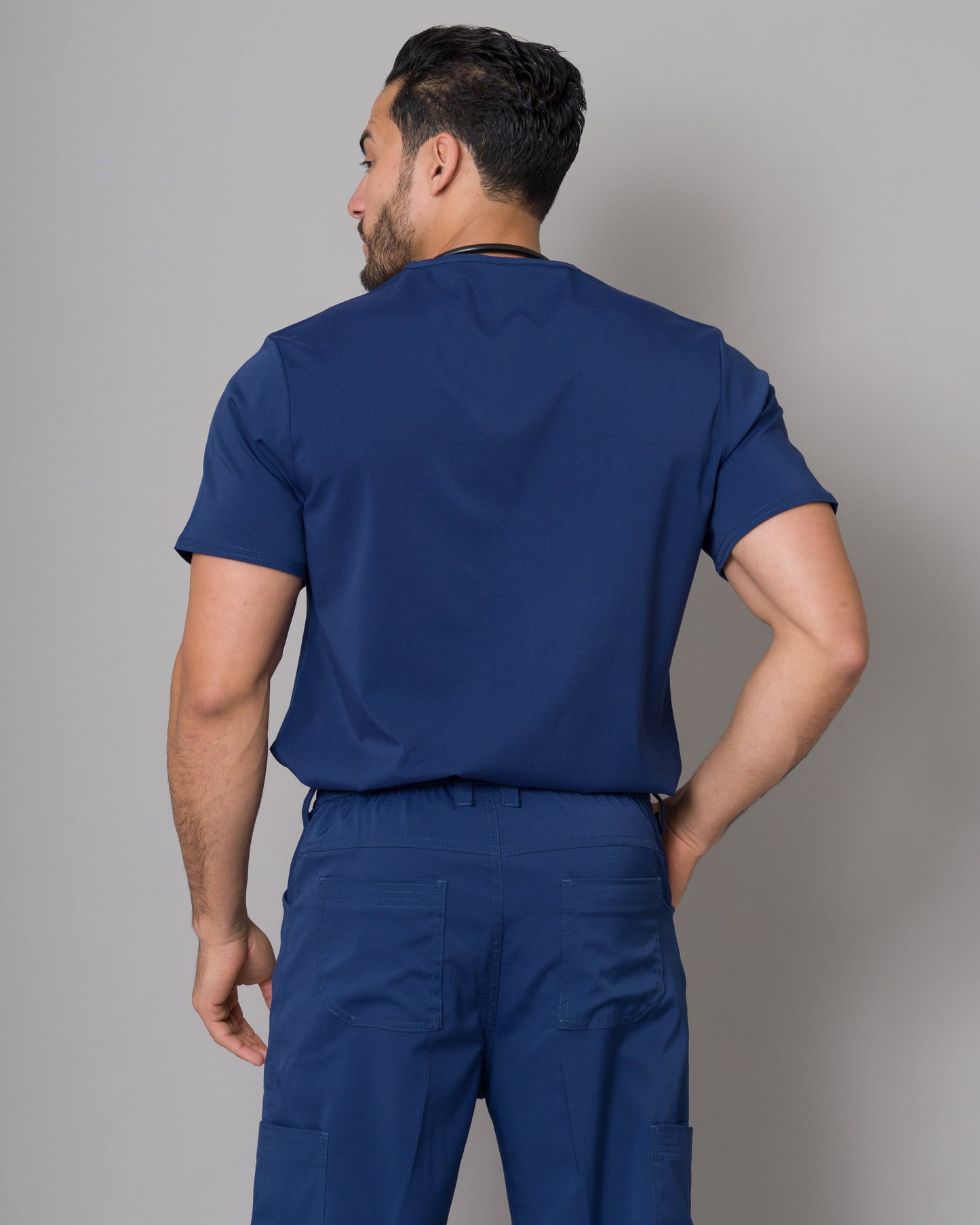 Scrub Allynta SV-02 Azul Navy - Chaqueta