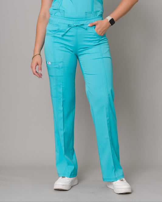 Scrub Allynta SD-06 Turquesa - Pantalón