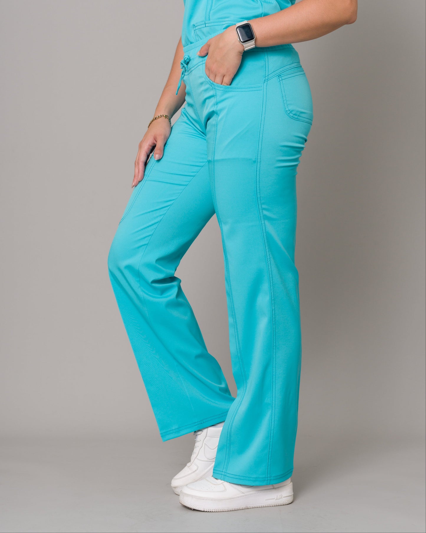 Scrub Allynta SD-06 Turquesa - Pantalón
