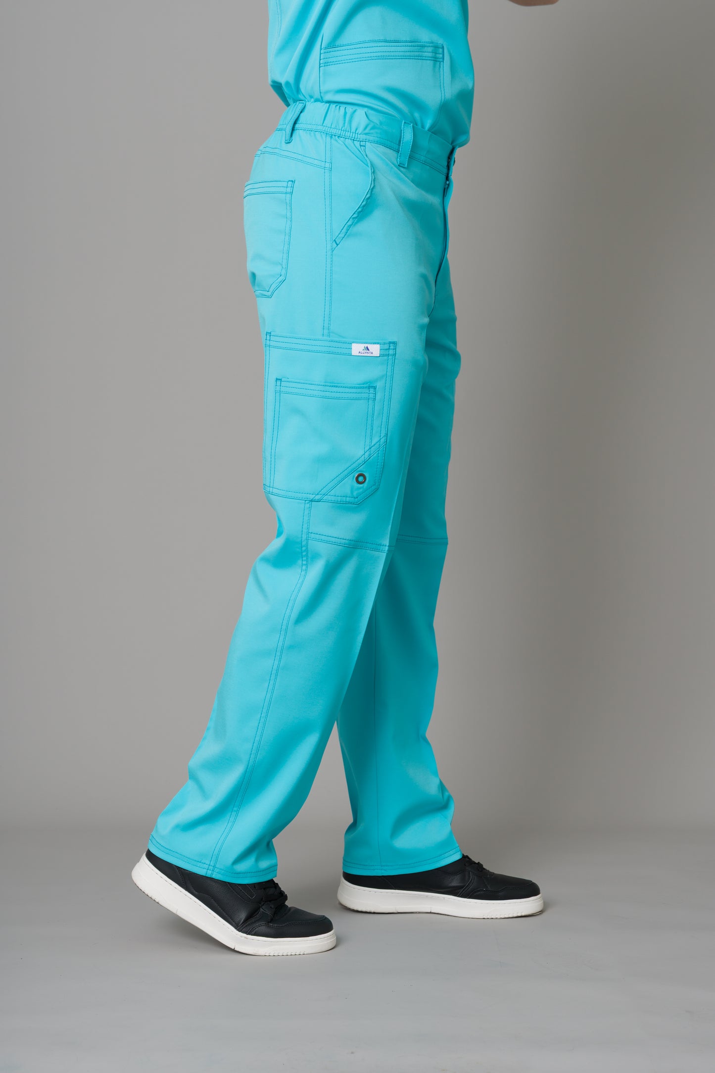 Scrub Allynta SV-01 Turquesa - Pantalón