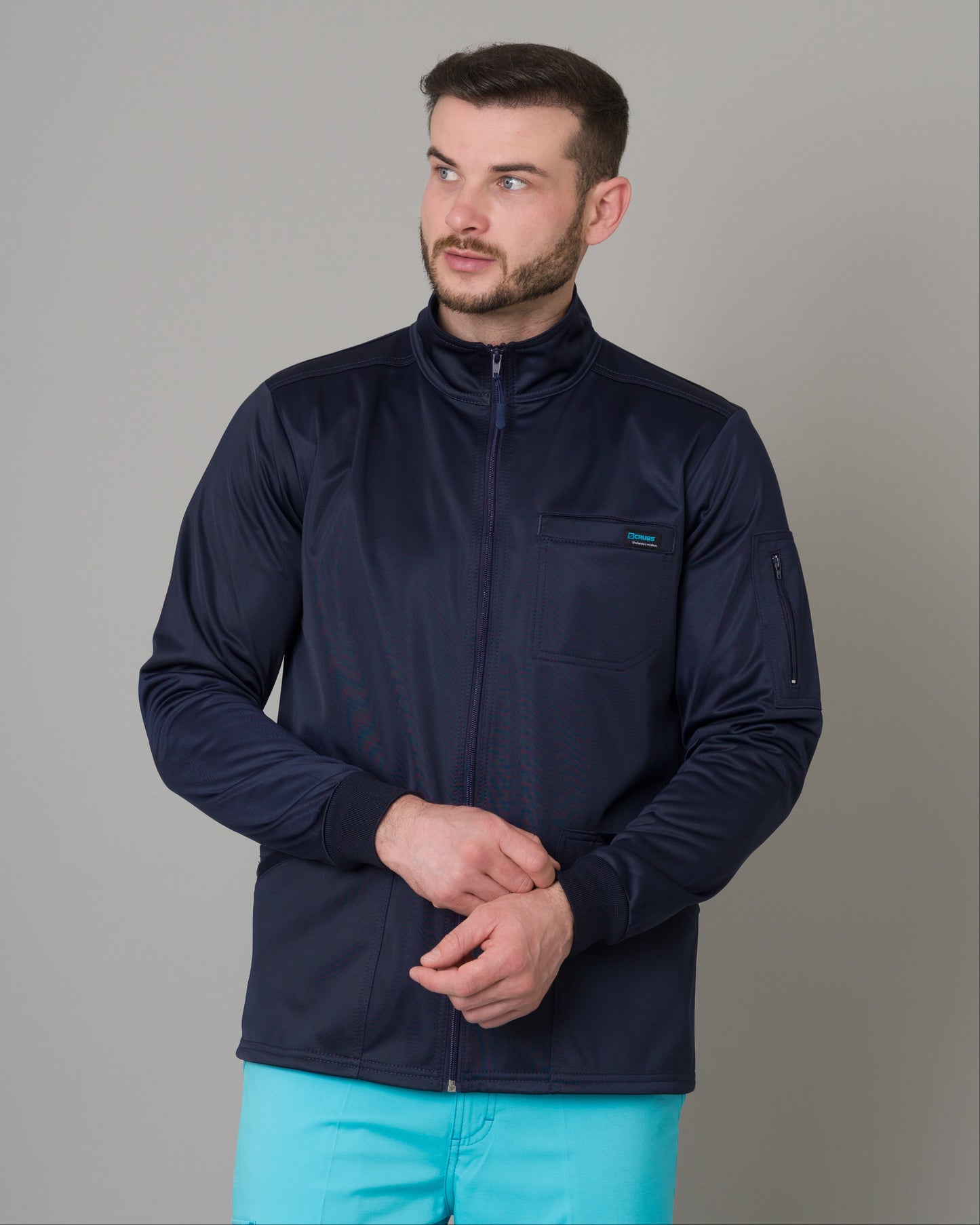 Cardigan Clínico Azul Marino