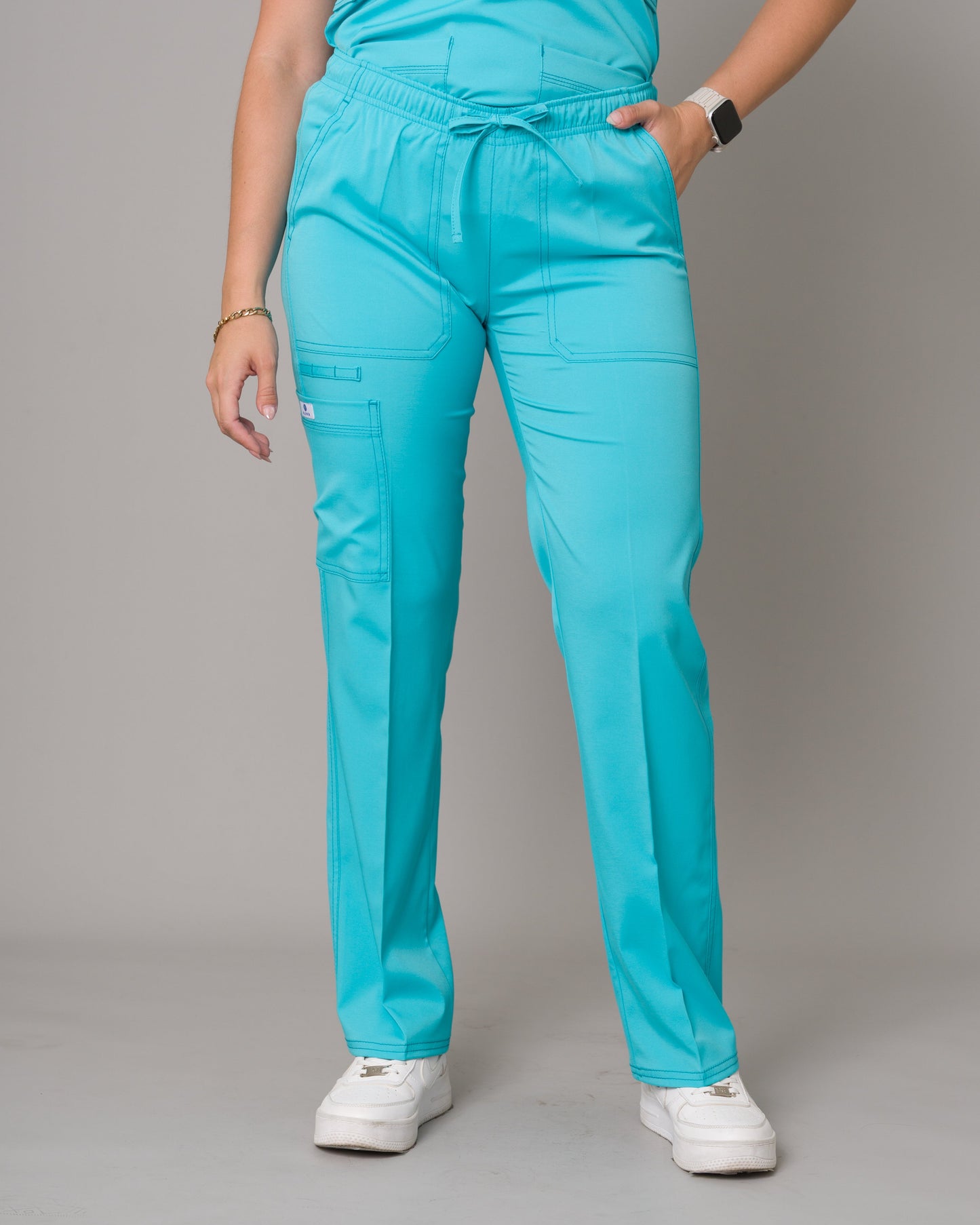 Scrub Allynta SD-03 Turquesa - Pantalón