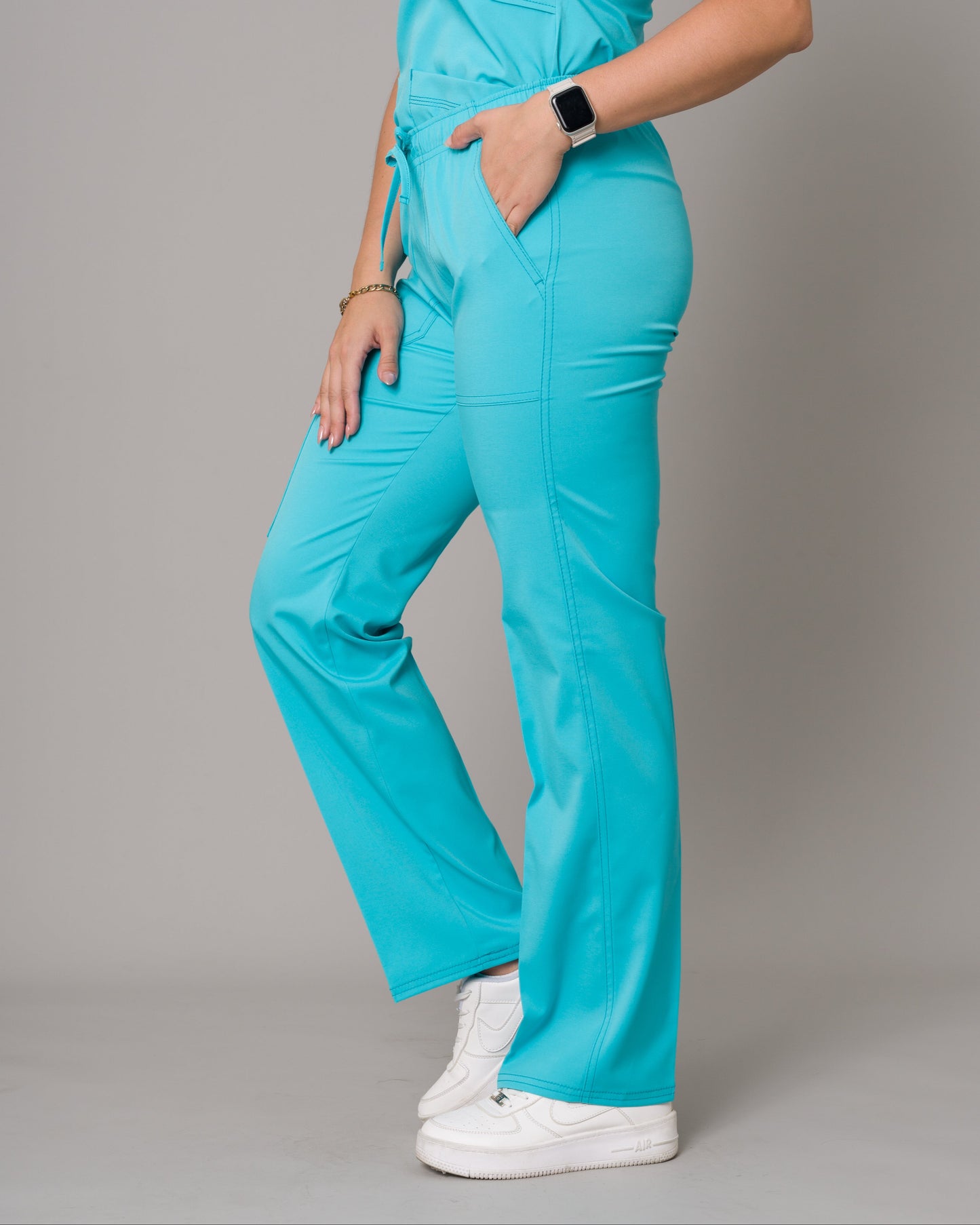 Scrub Allynta SD-03 Turquesa - Pantalón