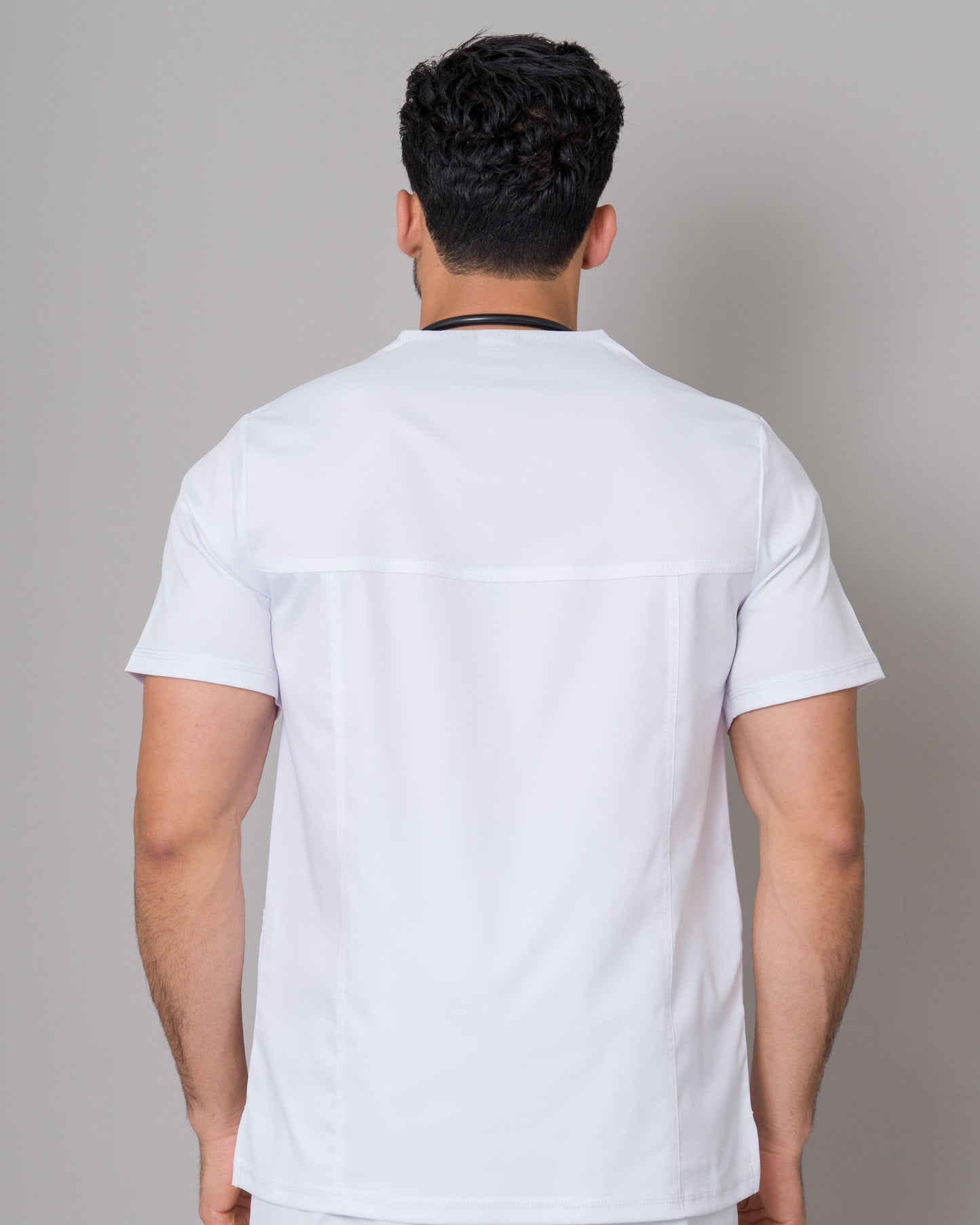Scrub Allynta SV-01 Blanco - Chaqueta