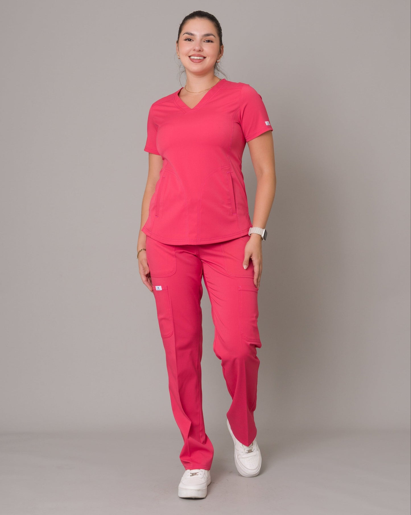 Scrub Allynta SD-02 Coral - Chaqueta