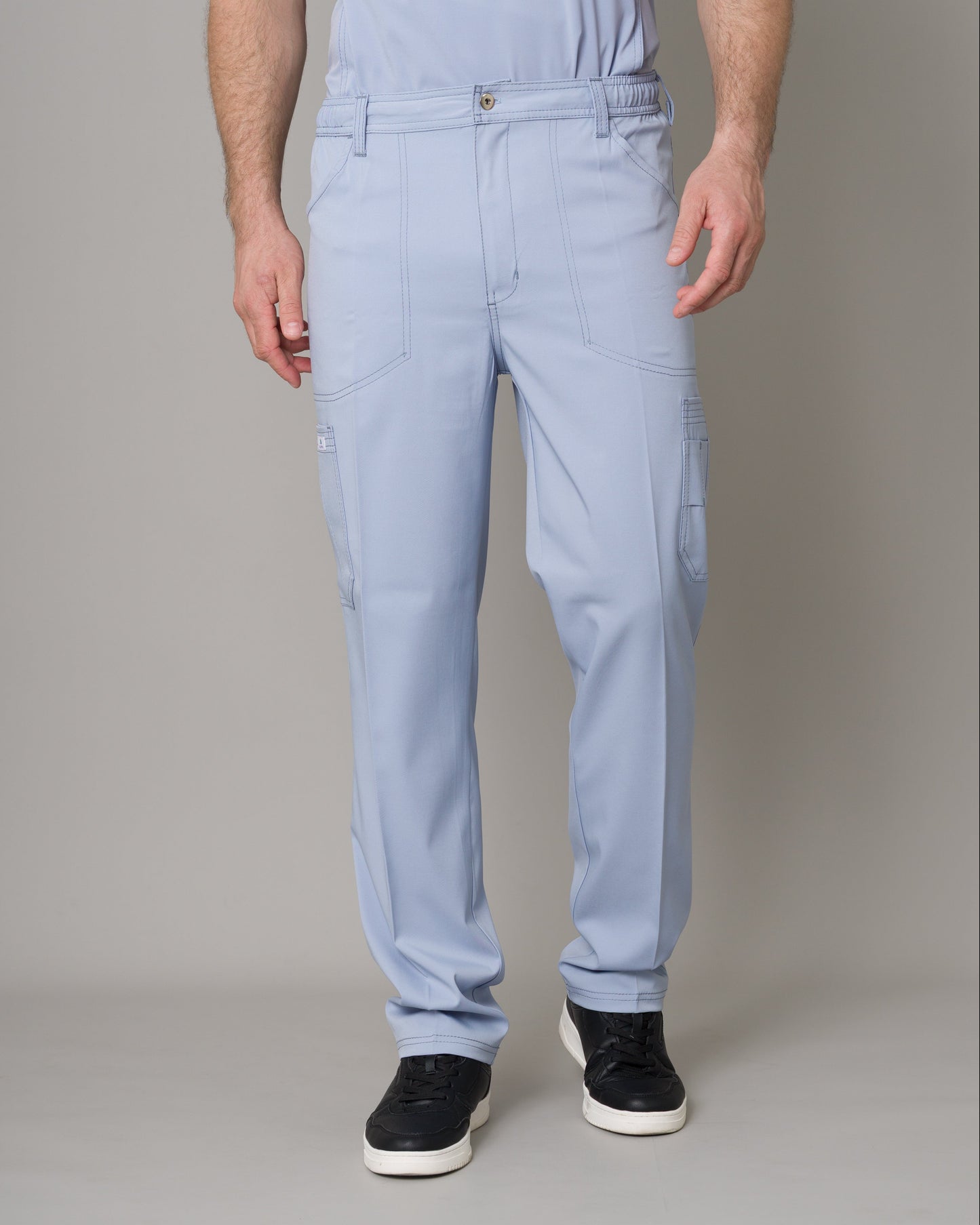 Scrub Allynta SV-02 Celeste Acerado - Pantalón