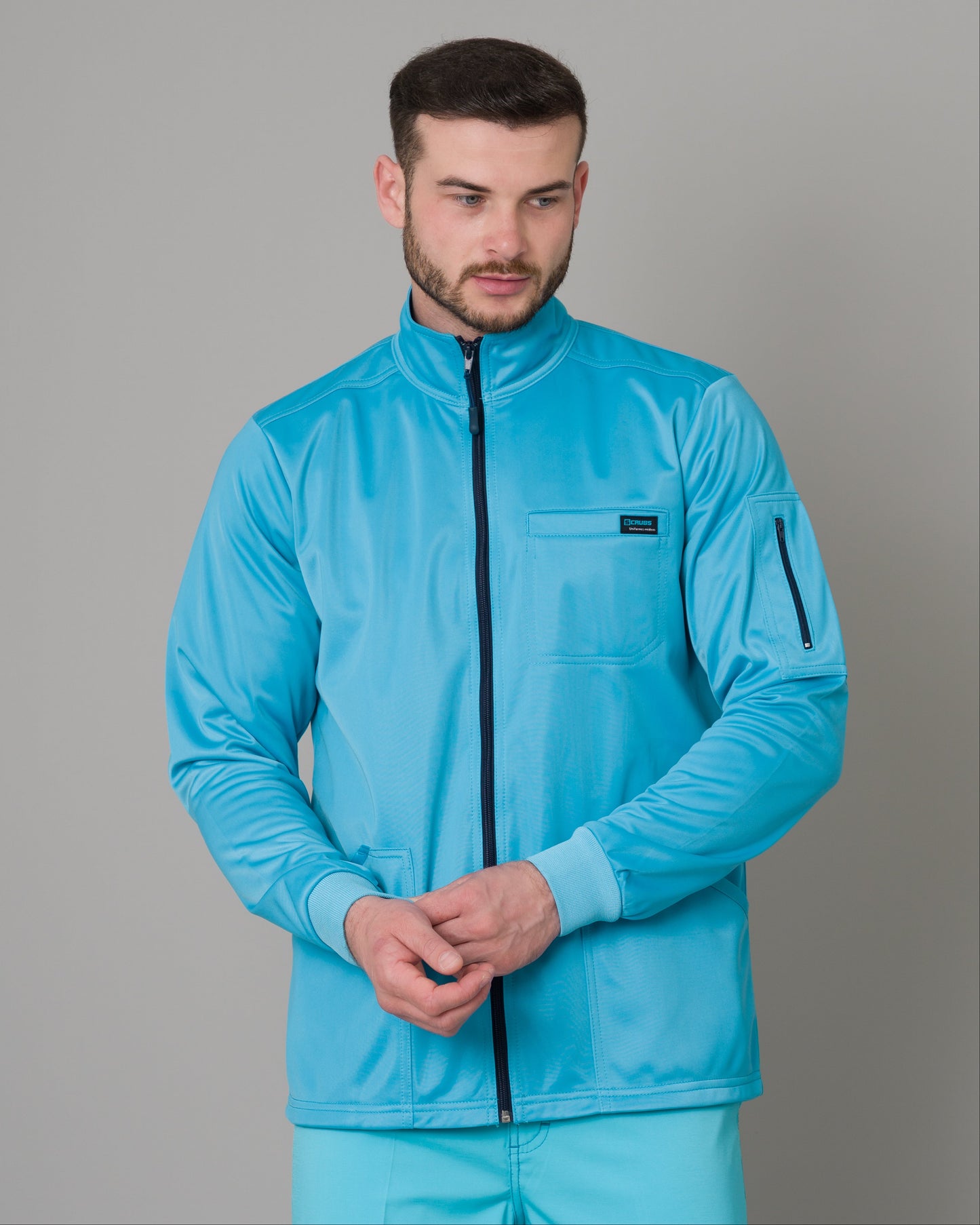 Cardigan Clínico Turquesa