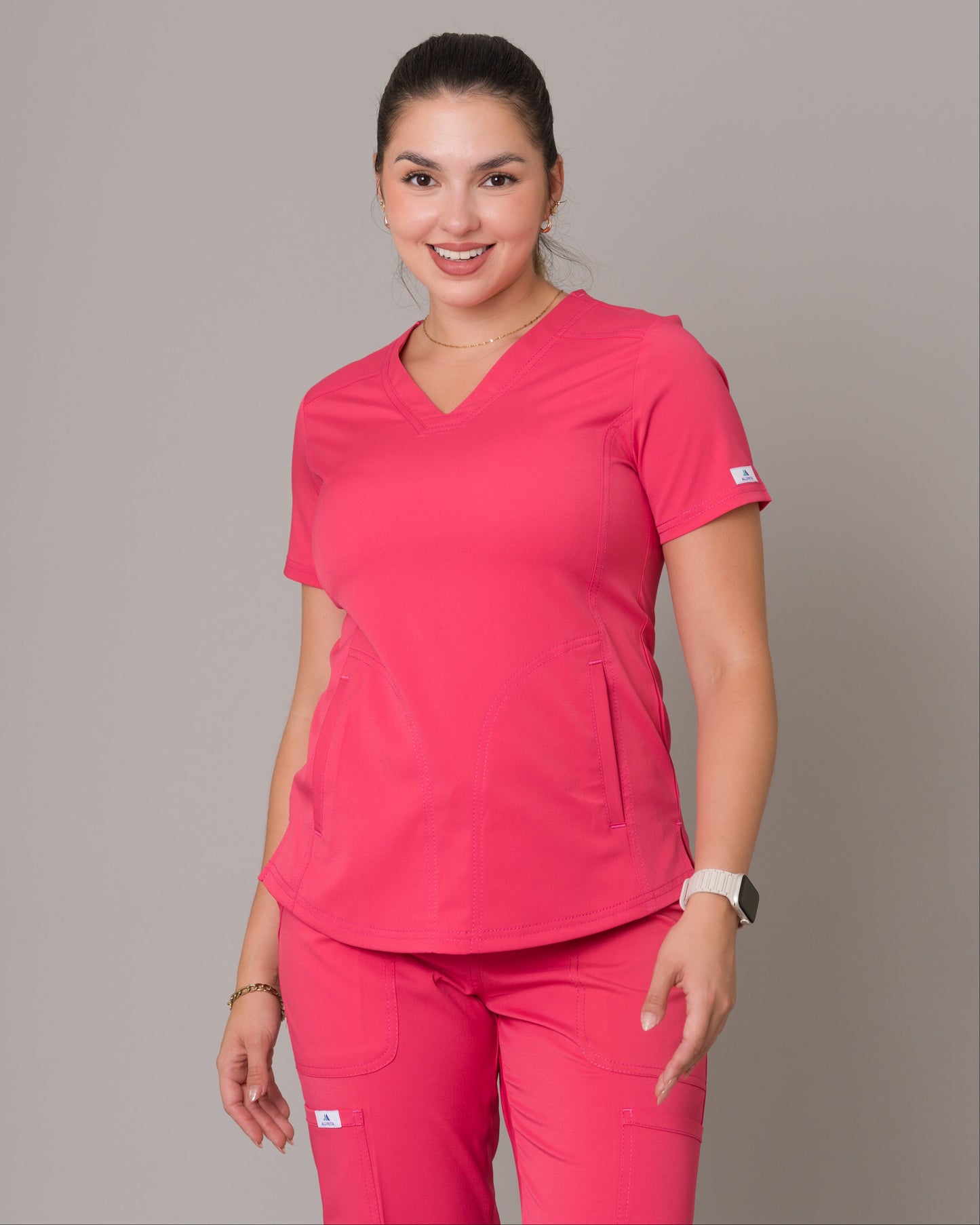 Scrub Allynta SD-02 Coral - Chaqueta