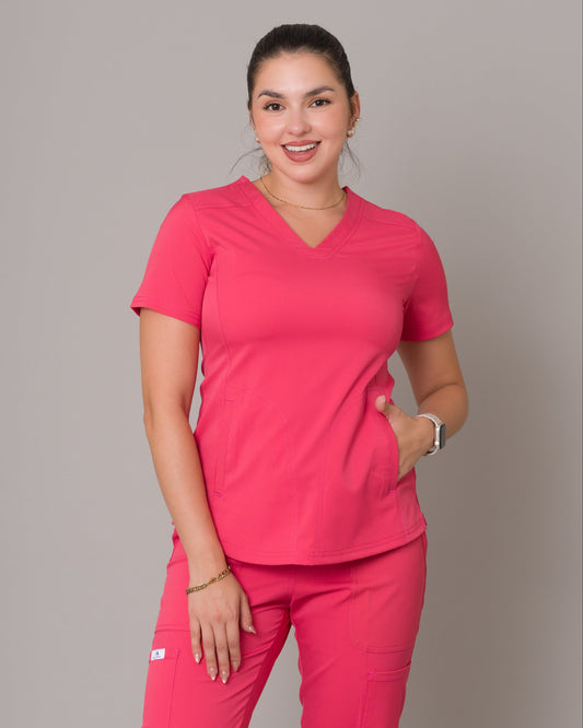 Scrub Allynta SD-02 Coral - Chaqueta