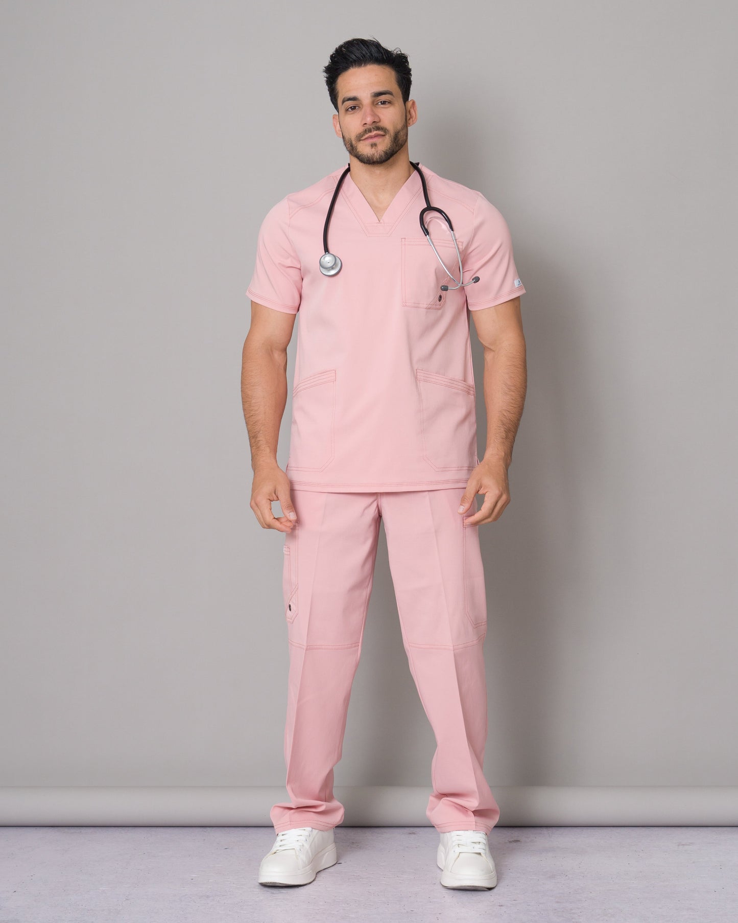 Scrub Allynta SV-01 Palo Rosa - Chaqueta