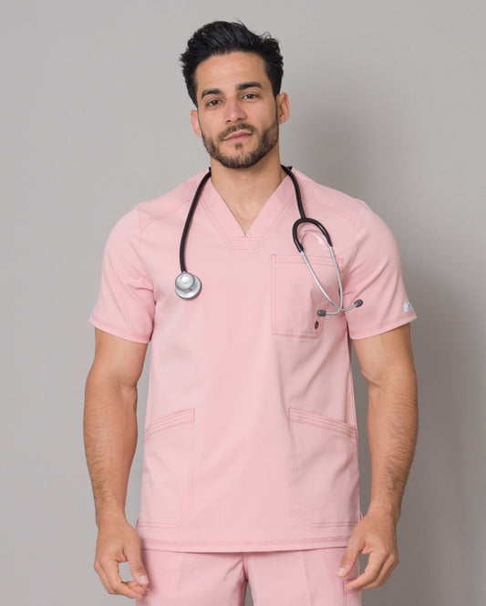 Scrub Allynta SV-01 Palo Rosa - Chaqueta