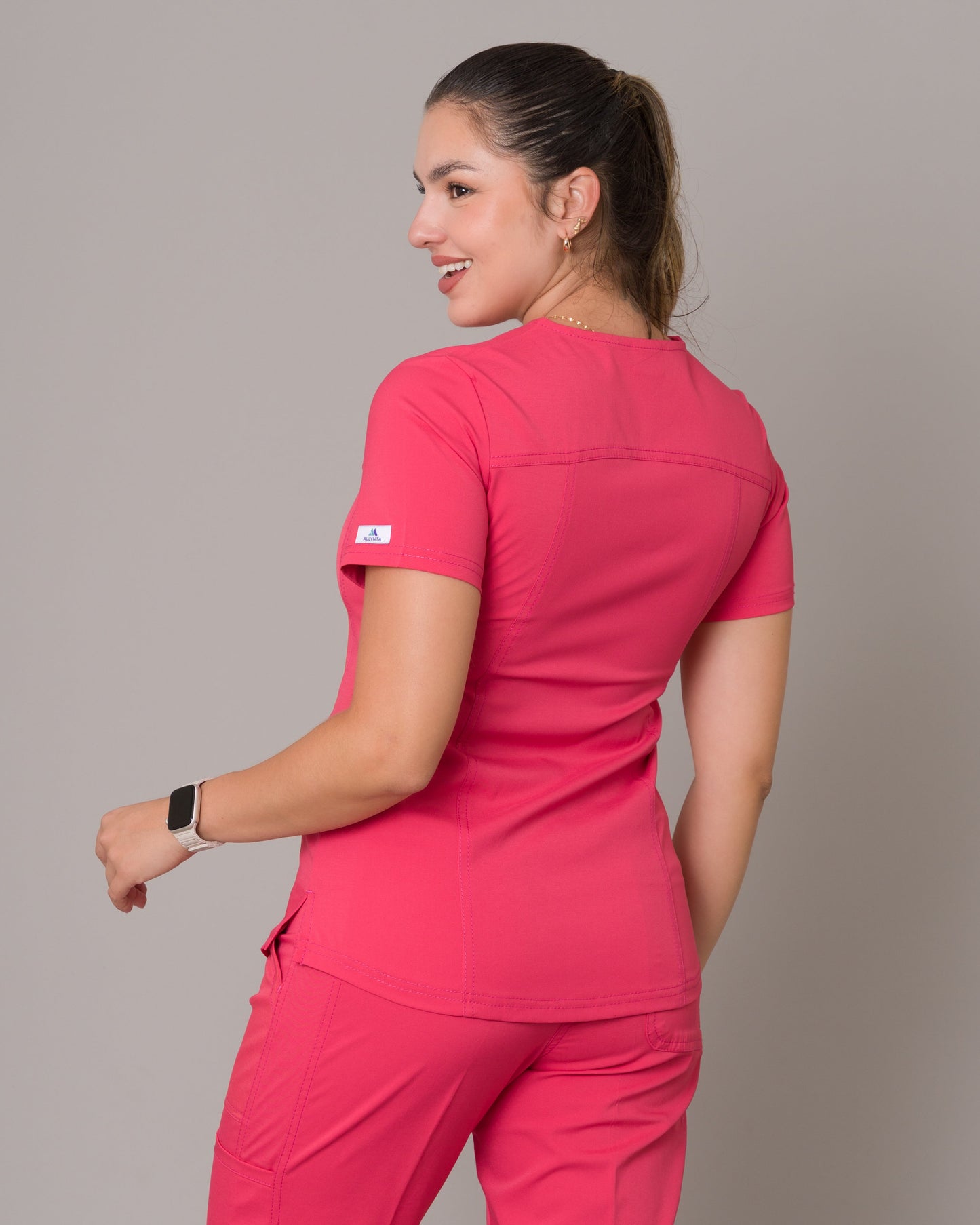 Scrub Allynta SD-02 Coral - Chaqueta