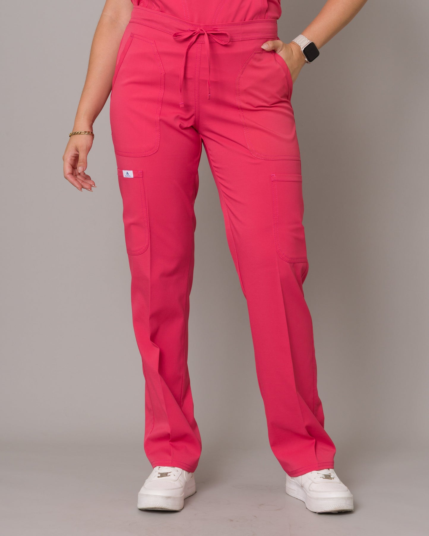 Scrub Allynta SD-02 Coral - Pantalón