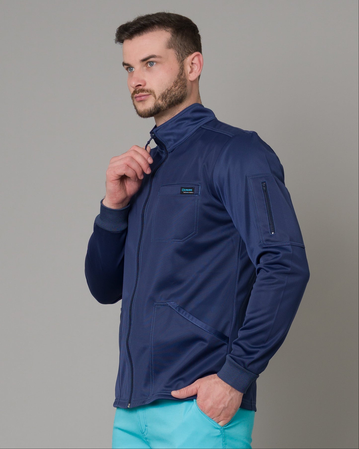 Cardigan Clínico Azul Navy