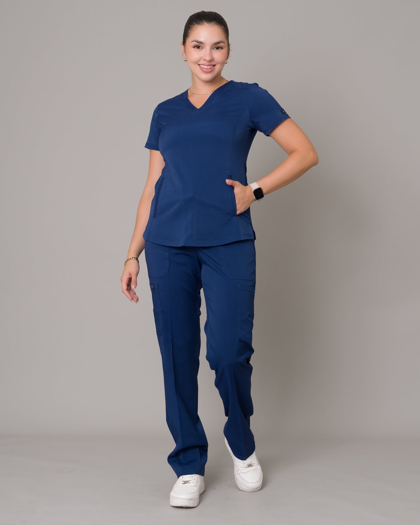Scrub Allynta SD-02 Azul Navy - Pantalón