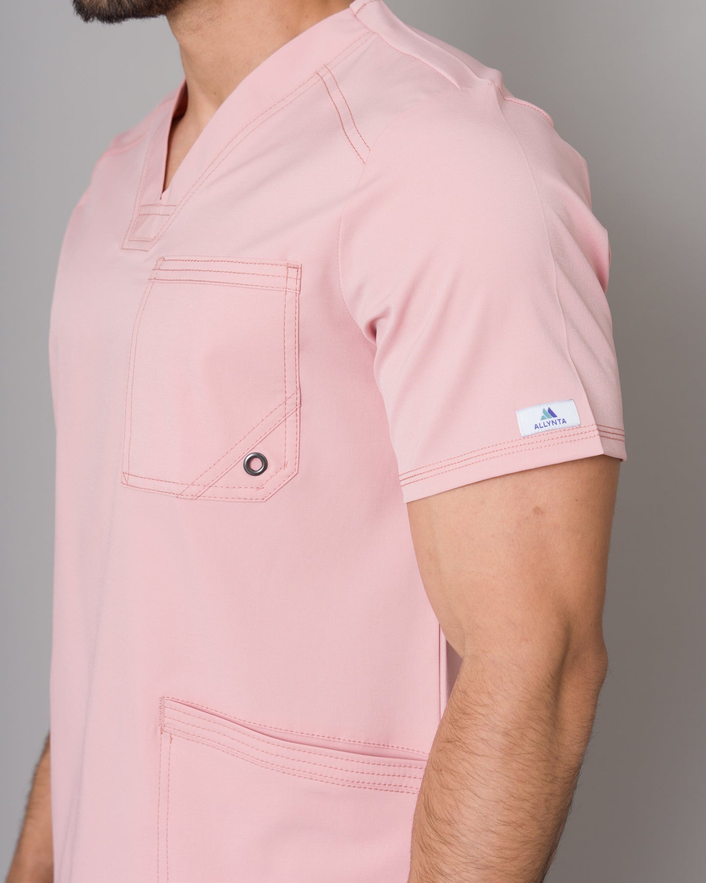 Scrub Allynta SV-01 Palo Rosa - Chaqueta