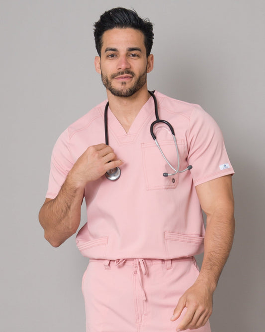 Scrub Allynta SV-01 Palo Rosa - Chaqueta