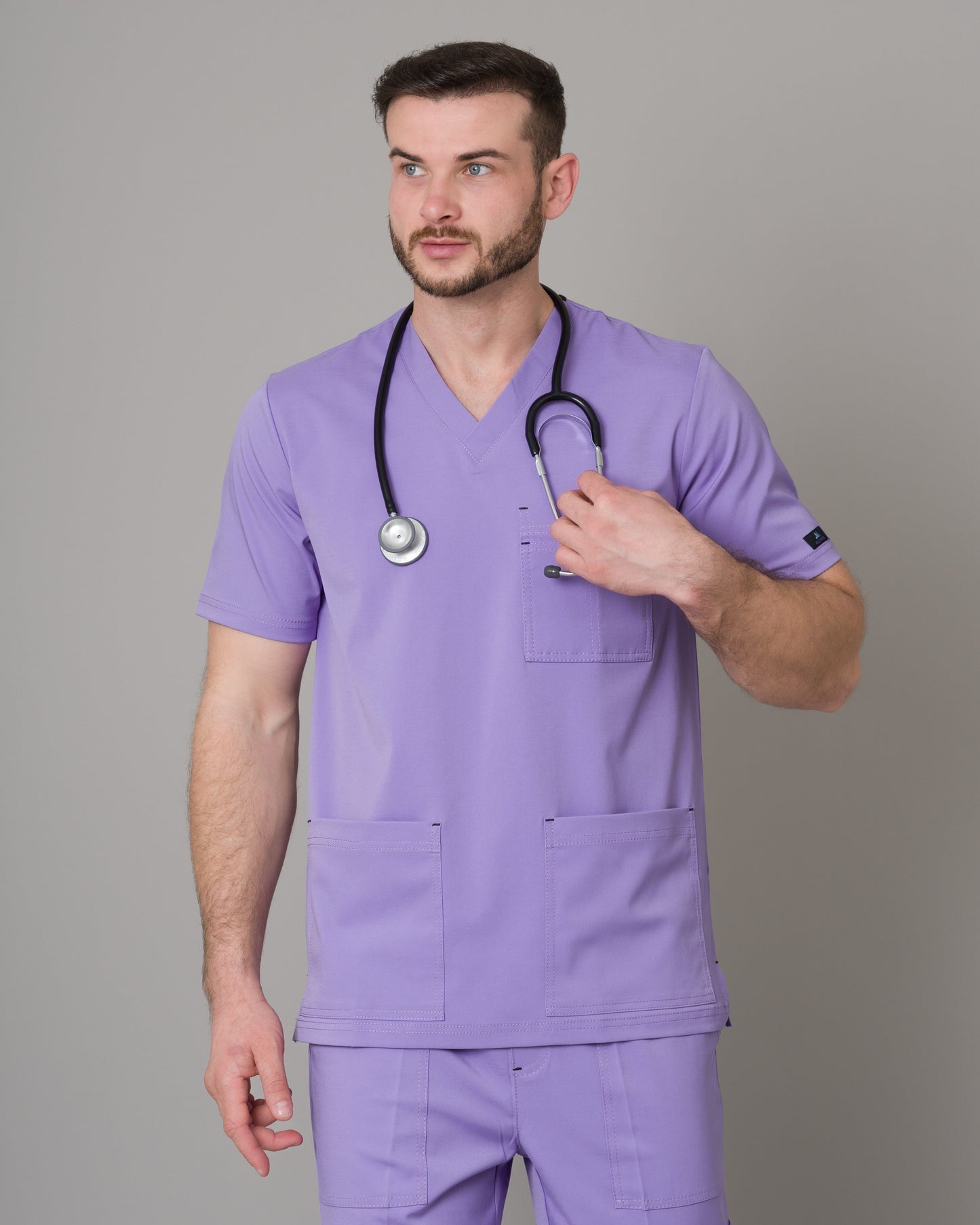 Scrub Allynta SV-03 Lila - Chaqueta