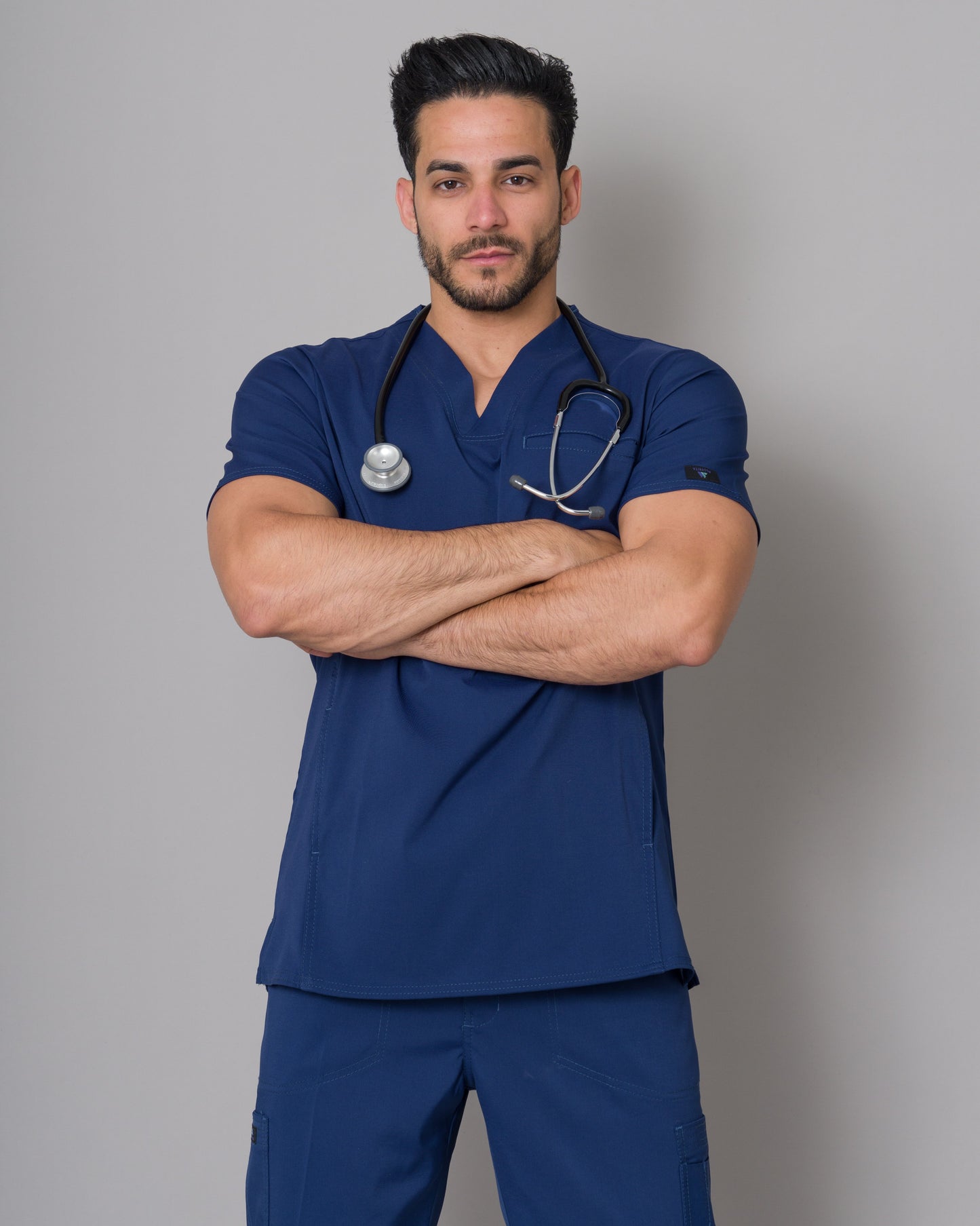 Scrub Allynta SV-02 Azul Navy - Chaqueta