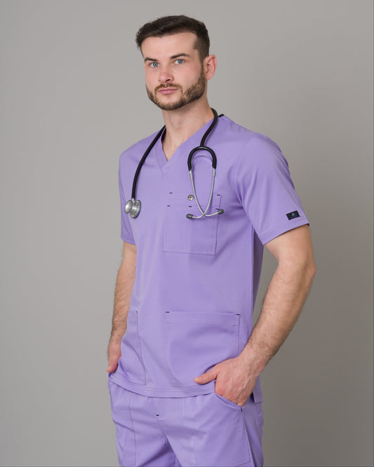 Scrub Allynta SV-03 Lila - Chaqueta