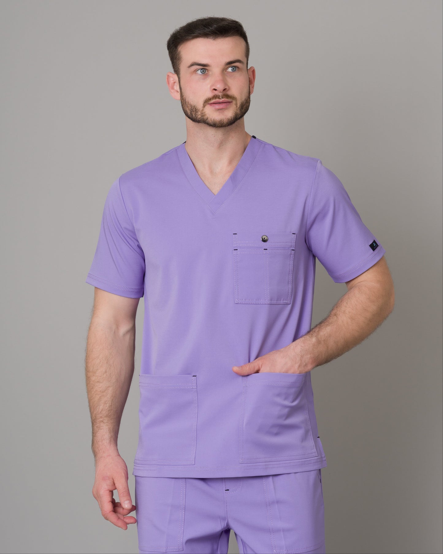 Scrub Allynta SV-03 Lila - Chaqueta