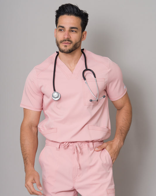 Scrub Allynta SV-01 Palo Rosa - Chaqueta