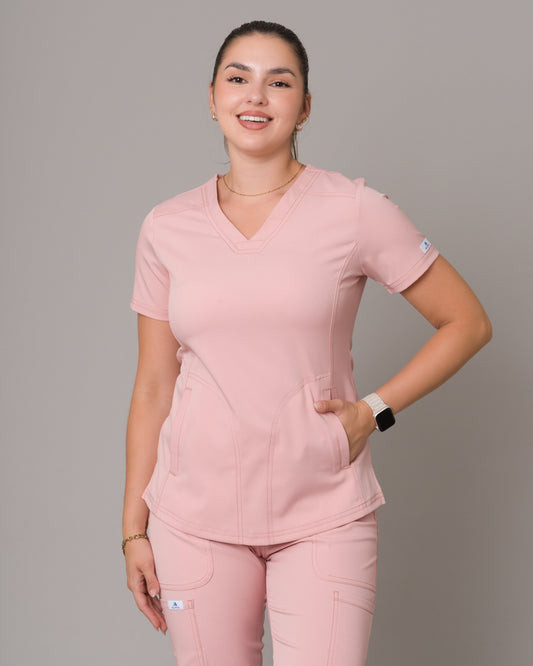 Scrub Allynta SD-02 Palo Rosa - Chaqueta