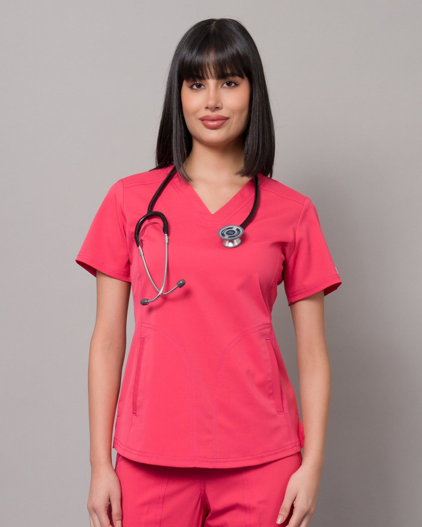 Scrub Allynta SD-02 Coral - Chaqueta