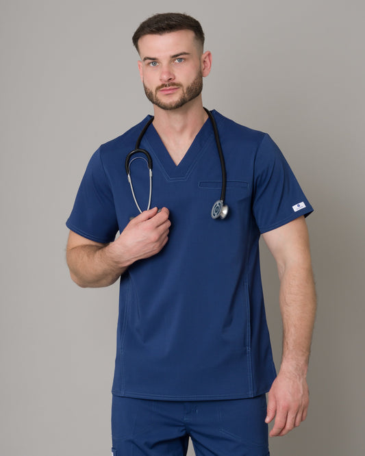 Scrub Allynta SV-02 Azul Navy - Chaqueta