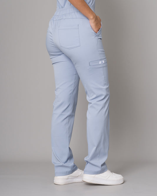 Scrub Allynta SD-01 Celeste Acerado - Pantalón